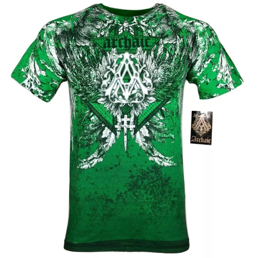 ARCHAIC by AFFLICTION Mens T-Shirt GRIFFIN
